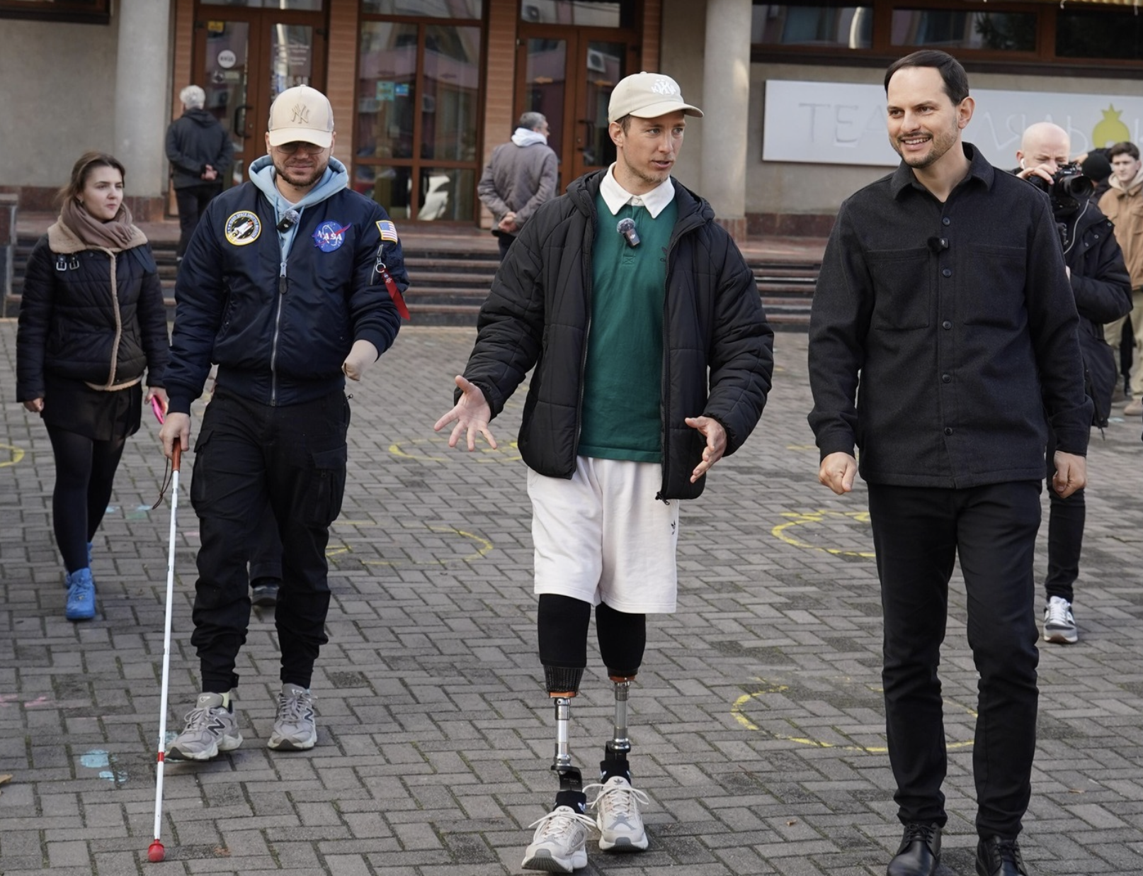 Відомий ветеран «Терен» протестував безбар’єрний маршрут у Рівному